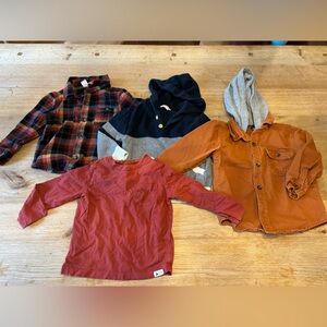 Boys 2T Fall Bundle Long Sleeve Shirts